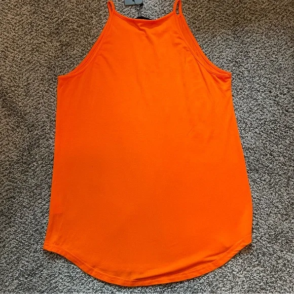 NWT! Orange LouKeith Tank Top - Picture 2 of 8